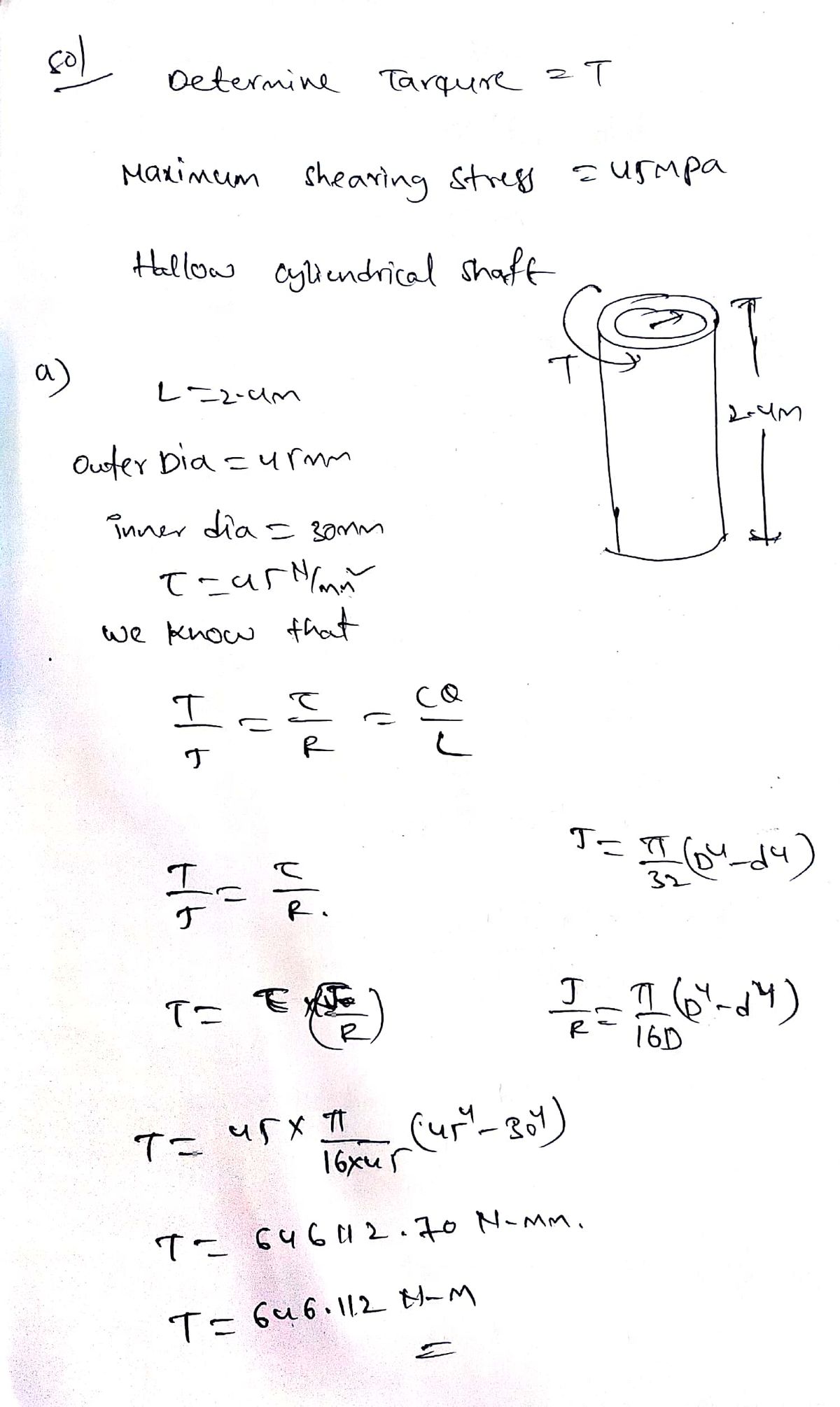 Civil Engineering homework question answer, step 1, image 1